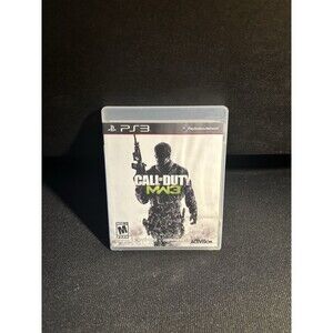 Call of Duty Modern Warfare 3 PS3 Complete Case Disc Tested Working Game